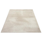 Abani Neutral Beige Area Rug | 2' x 3' Tan Geometric Carpet with Zen Circle Pattern | Rugs for Living Room, Bedroom, Office - color: Beige, size: 2' x 3' (Rectangular)