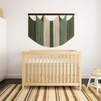 Tie-Dye Macrame Wall Hanging Large Dip Dye Yarn Tapestry Home Boho Wall Decor Ombre Art Headboard Bedroom Living Room Apartment Birthday Gift Xmas,Green with Beige - color: Green With Beige