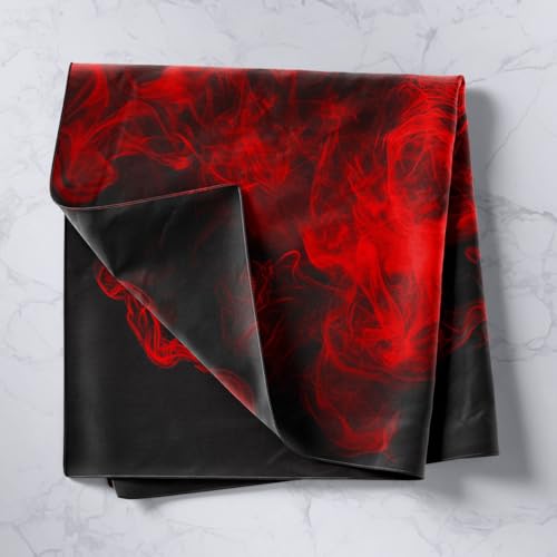 Feelyou Skull Wall Blanket for Boys Men Bedroom Decor 3D Skeleton Bones Print Wall Hanging Adults Teens Personalized Gothic Style Skull Tapestry Black Red Wall Blanket Large 59x82