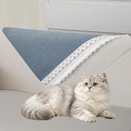 VClife Modern Couch Cover, Non Slip Dog Sofa Cover, Denim Blue, 35.4 x 35.4 | Pet-friendly Sofa Covers, Scratch-resistant, Waterproof, Non Slip That Stay Firmly In Place, Durable and Machine Washable - color: 01# Denim Blue, size: 35.4" x 35.4"