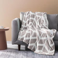 VENTIMI Electric Blanket Heated Throw, 50" x 60" Heated Blanket with 5 Heat Levels & 3 Hours Auto Off, Fast Heating Blankets with ETL & FCC Certification, Beige - color: Beige, size: Throw