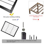 Metal Plant Stand Indoor Metal Plant Stands Outdoor Tiered Plant Shelf for Multiple Plants, 3 Tiers 7 Potted Ladder Plant Holder Table Plant Pot Stand for Window Garden Balcony Living Room