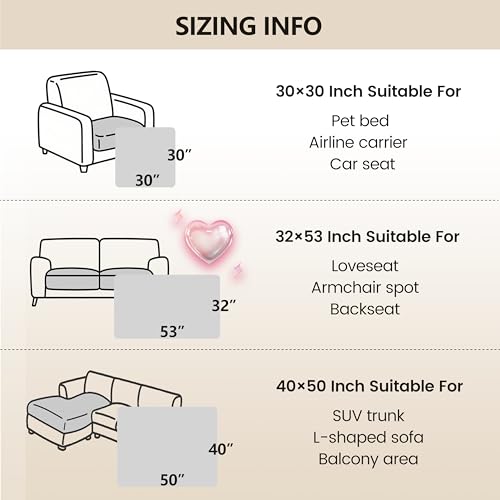 gogobunny 3X Stronger Waterproof Pet Blanket, Scratch Proof Furniture Protector for Dogs Cats, Reversible Cover 30x30 Inch, Dark Chocolate - color: Dark Chocolate, size: 30x30 Inch (Pack of 1)