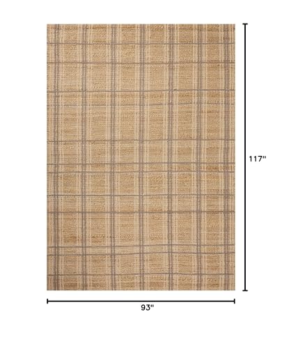 Loloi Chris Loves Julia Judy Collection JUD-02 Natural/Stone 7'-9" x 9'-9" Area Rug - color: Natural / Stone, size: 7'9" x 9'9" (Rectangular)