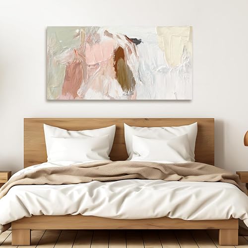 Canvas Wall Art Decor Wall Art Pictures For Living Room Abstract Art Pink and White Wall Art Decor Wall Decoration Abstract Wall Art Prints Art Work For Bedroom Office Kitchen Wall Decor 20" x 40" - color: XY-I, size: 40"L x 20"W