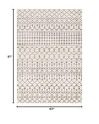 Livabliss Elsie Global Bohemian Area Rug,5'3" x 7'3",Khaki/Gray - color: Khaki / Gray, size: 5'3" x 7'3" (Rectangular)