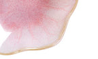 JAMEND CLXP 2PCS Lotus Leaf Shape Ring Holder Dish, Small Key Bowl, Ceramic Trinket Tray Jewelry Dish Organizing Necklace Earrings for Mom Friend Sister, All Jewelries Are NOT Included. Blue+Pink.… - color: Blue+Pink