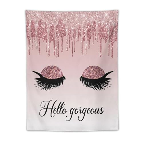 Eyelashes Tapestry Wall Hanging Tapestries Wall Backdrop Room Poster Art Aesthetic Decor for Home Office Bedroom Living Room Dorm 30"x40" - color: Eyelashes-3, size: 40"L x 30"W
