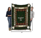Pure Country Weavers Memorial Golf Blanket - Remembered in Love Blanket - Sympathy Bereavement Gift Tapestry Throw Woven from Cotton - Made in the USA (72x54) - color: Golf, size: 72" x 54"