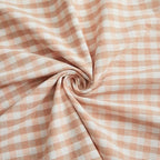 KKJIAF Ruffle Gingham Pillow Covers 18 x 18 Inches, Cotton Gingham Pillow Cases Set of 2, Linen Feel Ruffled Plaid Pillow Shams with Envelope Closure for Sofa Bed (Light Pink Plaid) - color: Light Pink Plaid, size: 18" x 18" (Pack of 2)