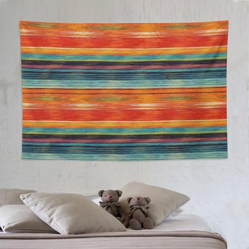 Bohemia Art Tapestry, Abstract Vibrant Vintage Aztec Motif Tapestries Home Decor for Living Room Bedroom Decoration 90in Wx60in H (230×152cm) - color: Bohemian Tapestry-9, size: 90in"Wx60in"H (230×152cm)
