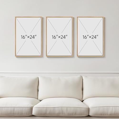 Framed Neutral Abstract Wall Art Set of 3, Modern Black and White Beige Canvas Prints Paintings Artwork for Walls, Minimalist Pictures for Bedroom, Living Room, Dining Room Wall Decor 16x24 In - color: Minimalist, size: 16" W x 24" H x 3pcs