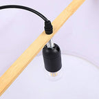 Handmade Woven Bamboo Pendant Lighting Antique Rattan Single Lantern Ceiling Hanging Light Natural Wooden Ceiling Fixture with Adjustable Cord for Living Room Restaurant Bedroom - size: 16 Inch