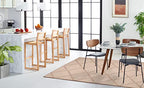 SAFAVIEH Montauk Collection Accent Rug - 4' x 6', Beige, Handmade Cotton, Ideal for High Traffic Areas in Entryway, Living Room, Bedroom (MTK821E) - color: Beige, size: 4' x 6' (Rectangular)