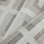 ReaLife Rugs Machine Washable Area Rug Runner - Living Room Bedroom Bathroom Kitchen Entryway Office - Non-Slip Baking Low Pile Stain Resistant Premium - Modern Geometric - Remi - Beige 2'6" x 6' - color: Remi - Beige, size: 2'6" x 6' (Rectangular)