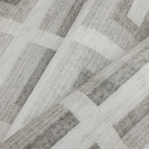 ReaLife Rugs Machine Washable Area Rug Runner - Living Room Bedroom Bathroom Kitchen Entryway Office - Non-Slip Baking Low Pile Stain Resistant Premium - Modern Geometric - Remi - Beige 2'6" x 6' - color: Remi - Beige, size: 2'6" x 6' (Rectangular)