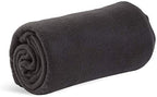 50x60 Throw Blankets, Ultra Soft Hypoallergenic Fleece Fall Throw Blanket for Livingroom, Couch, Chair, Bed, Black - color: Solid Black