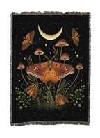 Pure Country Weavers Autumn Light Underwings by Episodic Drawing - Gift Tapestry Throw Blanket Woven from Cotton - Made in The USA (50X60) - color: Autumn Light Underwings, size: 50x60