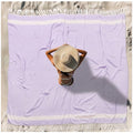 Vikumond Oversized Turkish Beach Towel Blanket XXL Cotton Sandproof Towels Boho Woven Extra Large Big Sand Free Giant Throw Blankets Huge Quilt XL Picnic Camping Necessities Cloud for Adult Gifts - color: Woven Purple, size: Xxxl(88x82 In,224x208 Cm)