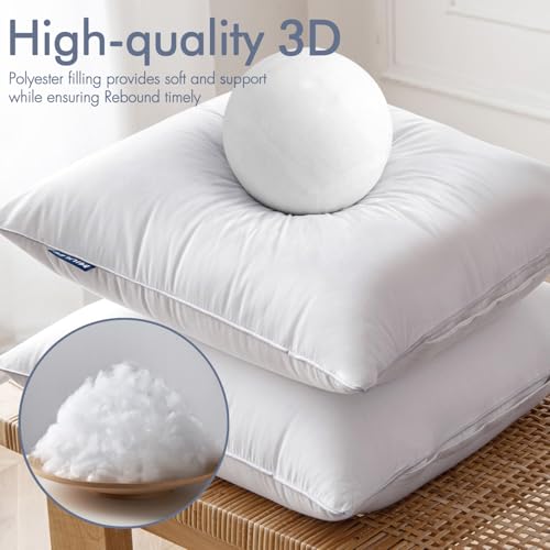 MIULEE Euro 26 x 26 Pillow Inserts (Set of 2) -Decorative Throw Pillows for Couch Sofa with 100% Cotton Covers - size: 26x26 Inch