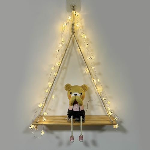 GUOCHENG 16FT 50LEDs Music Note String Lights, Music Stave Fairy Light 3AA Batteries Operated Decorative Light Strings, Musical Starry Lights for Indoor Outdoor(1 Pack) - color: 5m warm