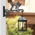 Metal Plant Hooks (2-Pack) - Decorative Wall Hangers with Bird Design for Indoor & Outdoor Use - Hanging Brackets for Plants, Flower Baskets, Bird Feeders, Lanterns - Patio, Garden, Home Decor - style: 2 Pcak Bird