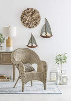 Creative Co-Op Round Driftwood Wall Décor