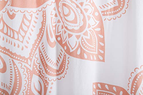 Popular Handicrafts Indian Hippie Bohemian Beautiful Passion Ombre Color Mandala Curtain Panels Rose Gold - color: Rose Gold_f, size: 38"W x 83"L (Pack of 2)