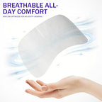 MoyRetty Disposable Non Woven Eye Covers, 100 Sheets, Cotton Paper for Facials Spa Skincare