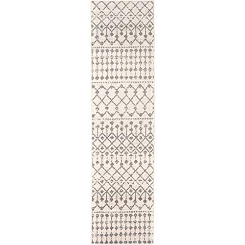 Livabliss Elsie Global Bohemian Runner Area Rug,2'7" x 12',Khaki/Gray - color: Khaki / Gray, size: 2'7" x 12' (Runner)