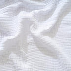 Muslin Blanket - Pure 100% Turkish Cotton Airy Soft Light Versatile Gauze Throw Blanket for Bed, Couch, Sofa (White, Throw Size (50" x 66" inch)) - color: White, size: Throw Size ( 50" x 66" inch )