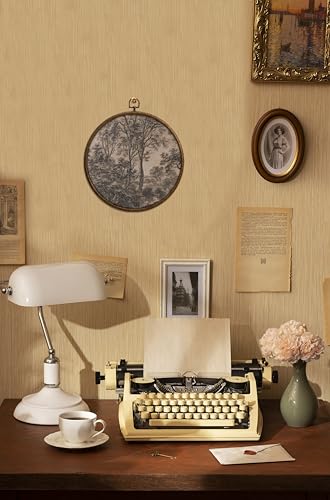 Round Wall Decoration, Vintage Moody Woodland Landscape Wall Art, Printed Canvas Wall Hanging for Bedroom Kitchen Home Office, Living Room Wall Art, Dorm Decor, Circular Wall Hanging with Hooks,24 - color: Vintage23