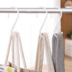 12 Pack 4-1/2 Inch White S Hooks for hanging, Large Vinyl Coated S Hangers Hooks Heavy Duty, Steel Metal Rubber Coated Closet Rod Hooks for Hanging Jeans Clothes Plant Pot Pan Cup Bathrooms Towel Robe - color: White