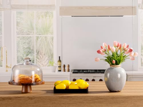 Ceramic Vintage Vase, Flower Rustic Vase Decorative Chinoiserie Decor Rustic Farmhouse Retro Floral Vases for Table Bookshelf Mantel Kitchen Living Room Office - 7.8inch Gray - color: 014-sy-gray