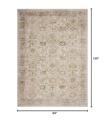 Loloi Magnolia Home by Joanna Gaines Pace Collection PAC-04 Natural/Multi 7'-10" x 10' Area Rug - color: Natural / Multi, size: 7'10" x 10' (Rectangular)