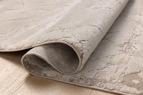 Loloi Amber Lewis Monty Collection MOT-05 Beige/Natural 4'-0" x 6'-0", .50" Pile Height, Accent Rug - color: Beige / Natural, size: 4' x 6' (Rectangular)