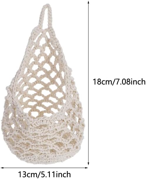 2PK Hanging Planter for 6 Inch Pot, Wall Planters for Indoor Plants (White)