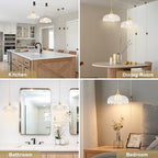 Pendant Light Fixture - color: Hibiscus Transparent
