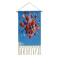 FekiLoot BerryMulti Confetti Wall Painting Fashion Wall Art Popular Wall Hanging Exquisite Wall Decor Natural Tapestry Home Decoration Fringe Wall Decor For Living Room Bedroom Macrame Wall Art