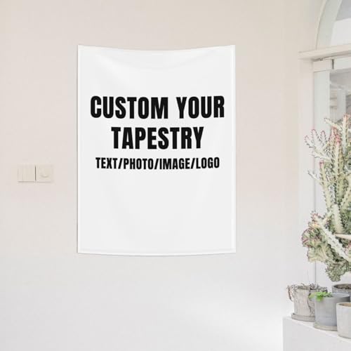 Personalized Tapestry Custom Tapestry Upload Images Banners and Signs Customize For Bedroom Tapestrys Decor Living Room Home - size: 60"L x 90"W
