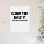 Personalized Tapestry Custom Tapestry Upload Images Banners and Signs Customize For Bedroom Tapestrys Decor Living Room Home - size: 60"L x 80"W