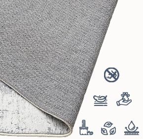 Area Rug 4×6, Vintage Boho Rug,Ultra-Soft Low Pile, Washable, Non Slip,Stain Resistant Printed Carpet for Living Room Bedrooms Playroom Office Kitchen, Gold/Grey