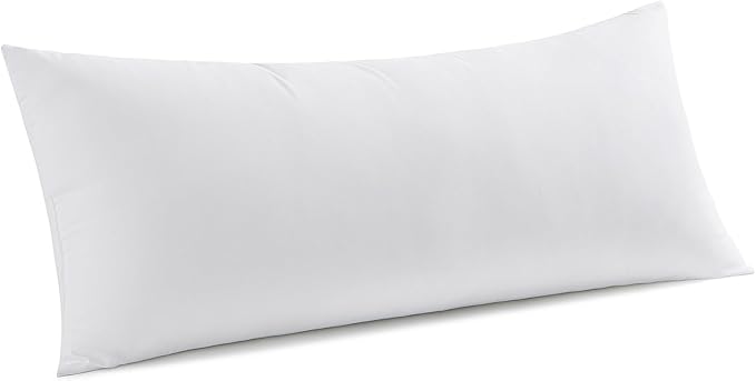 MIULEE 14x36 Inch Throw Pillow Insert Premium Throw Pillow Virgin Microfiber Stuffer Rectangle Pillow for Sofa Bed Couch