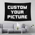 BLINGPAINTING Custom Tapestry: Upload Images, Personalize, Create Your Own Wall Hanging - Living Room, Bedroom, Dorm (70" W x 50" L) - size: 50"L x 70"W