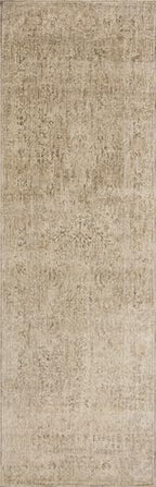 Loloi Magnolia Home by Joanna Gaines Junie Collection JUE-02 Oatmeal/Smoke 2'-7" x 8'-0", .38 Pile Height, Runner Rug - color: Oatmeal / Smoke, size: 2'7" x 8' (Rectangular)