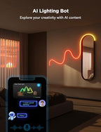 Govee RGBIC Neon Lights, LED Smart Neon Rope Light 2 Works with Matter, Alexa, Google Assistant, Custom DIY Neon Strip Lights for Bedroom and Wall Decor, Softer Material, 9.8ft, White - size: 9.8ft