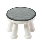 uxcell Round Stool Cushion, 10 x 10 Inch Round Seat Pads with Elastic Straps, Anti-Slip Soft Round Pad Chair Seat Cushions for Dining Chairs Kitchen Bar High Stool, Dark Gray - color: Dark Gray, size: 10 x 10 Inch