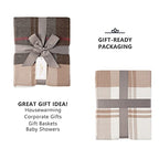 BATTILO HOME Brown Plaid Throw Blanket for Couch - Fall Plaid Blanket Buffalo Plaid Blankets - Lightweight Farmhouse Outdoor Throw Blankets for Bed, Sofa (50"x60", Coffee) - color: Coffee