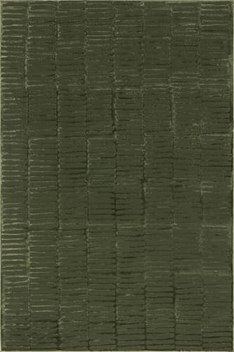 Nuloom Kailani Green, 2' x 3', Geometric, Soft and Cozy, High Traffic, Stain Resistant, Easy Clean, Durable Washable Area Rug for Bedroom, Living Room, Dining Space, Den, Foyer, Entryway - color: Green, size: 2' x 3' (Rectangular)