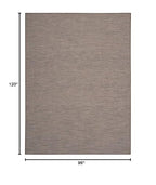 Nourison Home Positano Natural 8' x 10' Area Rug - Easy Clean, Non Shedding, Bed Room, Living Room, Dining Room, Kitchen (8' x 10') - color: Natural, size: 8' x 10' (Rectangular)